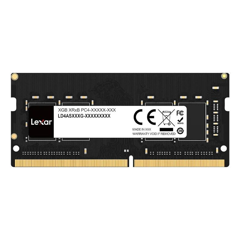 Lexar LD4AS016G-B3200GSST 16GB, DDR4 3200 SO-DIMM Laptop Memory, CL22 - Blister