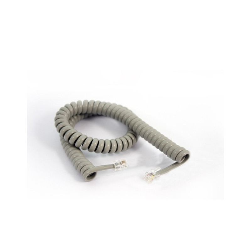 Fanvil curly cord for V67/V65 series headset, curve，gray