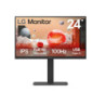 LG 24' Full HD IPS 100Hz Monitor, 1920x1080, Built-in Power&Speaker, USB-C 65W PD, RJ45, sRGB 99%, 5ms, 16:9, versatile stand