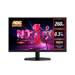 AOC 27' 260Hz Gaming Monitor : Fast IPS panel, 2560×1440 @ 260Hz, 0.3ms MPRT, 120% sRGB, 98.5% DCI-P3, 300 nits, DP & HDMI, 