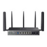 TP-Link DR3650v-4G Omada 4G  Cat6 AX3000 Wi-Fi 6 Gigabit Desktop DSL Gateway, 574Mbps@2.4GHz   2402Mbps@5GHz(HE160), VDSL2 35