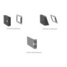Yealink RoomPanel Mount Kits, Device Compatibility RoomPanel, 0° Mounting Bracket, 20° Mounting Bracket, Mullion Mount Brac