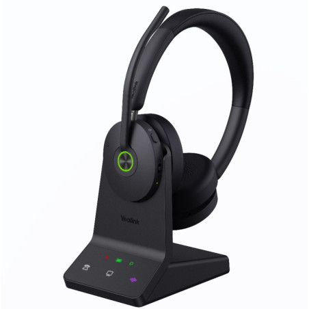 Yealink WH68 Dual UC DECT & Bluetooth Wireless Technology, 4-Mic Hybrid ANC, 4-Mic Noise Cancellation, All-Day-Wearing Comfor