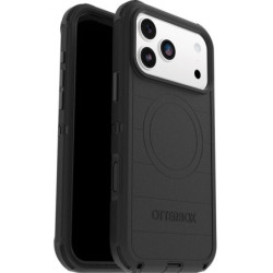OtterBox Defender Pro MagSafe Apple iPhone 17 Pro Max (6.9') Case Black - (77-98392), DROP  7X Military Standard, Raised Edge