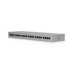 Ubiquiti Ethernet Surge Protection,Rack-mount Indoor Panel Supports Up To 10 GbE, PoE  , 20kA Surge Discharge/Port,24-port In