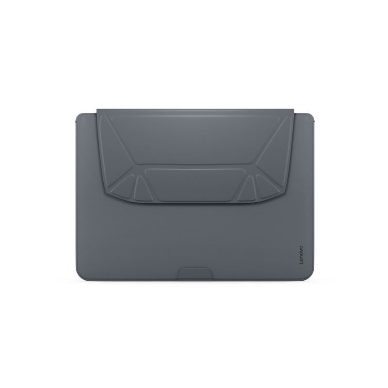 Lenovo Origami 35.6 cm (14') Sleeve case Grey PE bag belly band Snug fit 14' Notebook Origami-fold design Sustainable RPET in