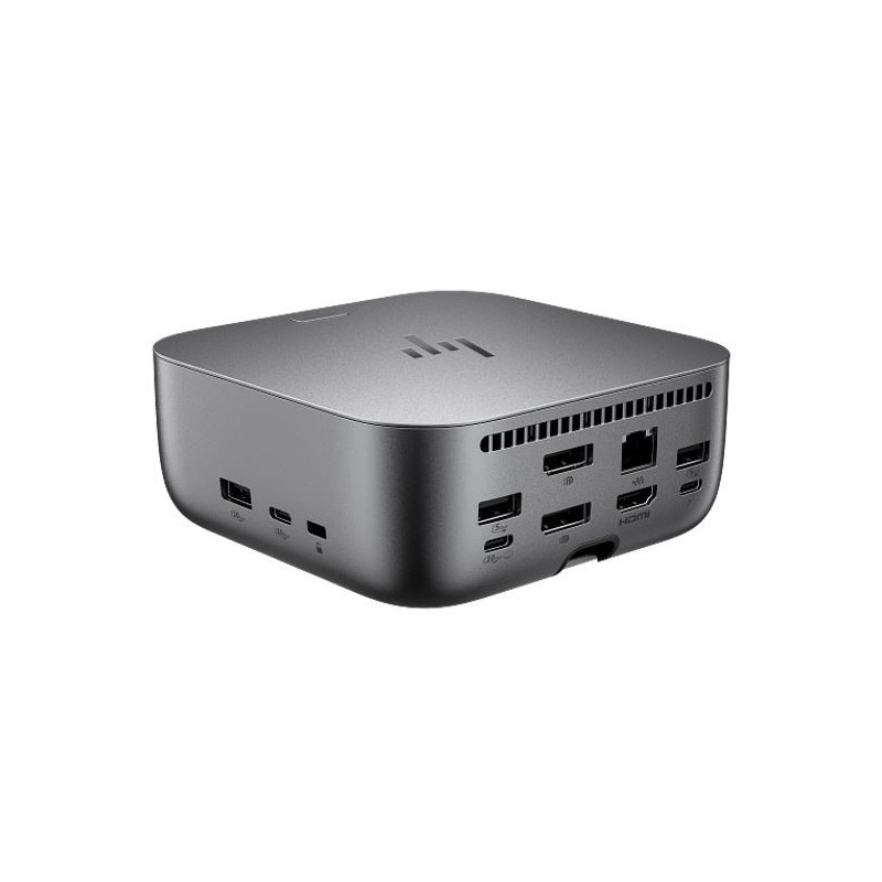 HP Dock G6 Thunderbolt 4 Ulltra Docking Station - 280W Power Delivery 4xDisplays 2xDP 1xHDMI 4xUSB-A 2xUSB-C 1xTB4 2.5GbE RJ4
