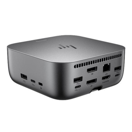 HP Dock G6 Thunderbolt 4 Ulltra Docking Station - 280W Power Delivery 4xDisplays 2xDP 1xHDMI 4xUSB-A 2xUSB-C 1xTB4 2.5GbE RJ4