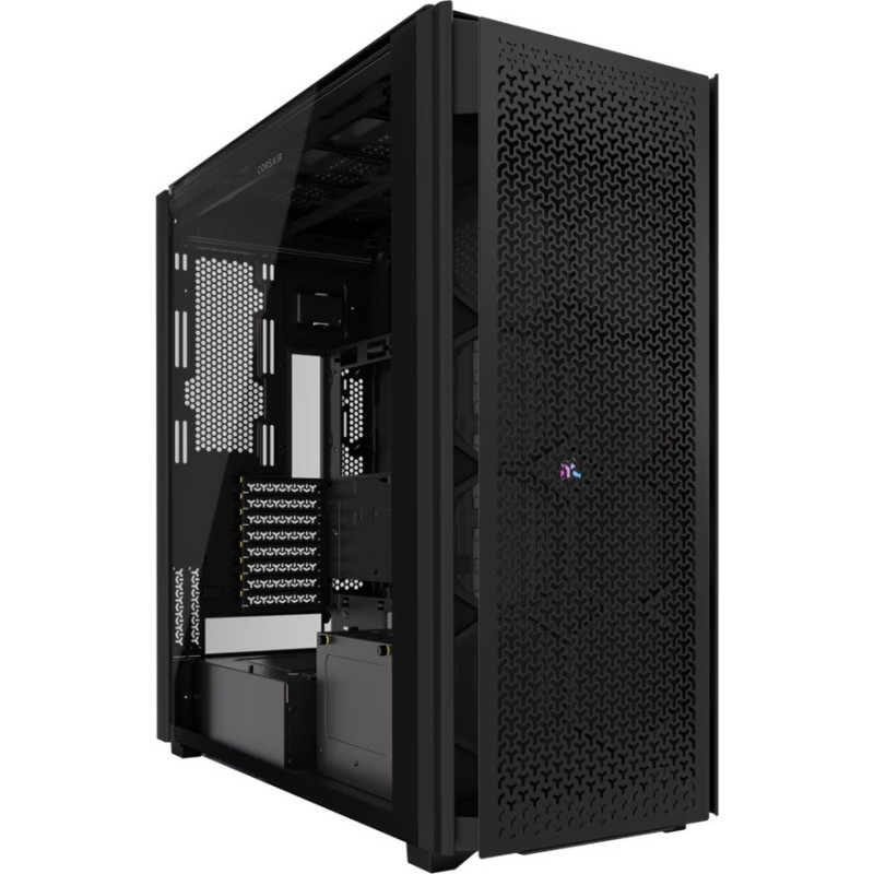 Corsair iCUE LINK 9000D RGB AIRFLOW Super Full-Tower PC Case - Black, 698×307×698mm, GPU 580mm, 6x 2.5', 5x 3.5', rad 480mm