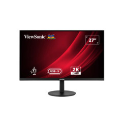 ViewSonic 27' VG 2K 2560 X 1440 SuperClear IPS, USB-C 65w  Hub, DP, Height Adjust, 3y Advance Replacement, Business Pro Monit