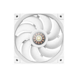 DeepCool FL12 White 120mm Unique ARGB Fans, Low Noise, 4-pin PWM, Fluid Dynamic Bearing, Addressable RGB LED