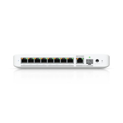 Ubiquiti Flex 2.5G PoE, 8-port 2.5 GbE PoE   Switch,10 GbE RJ45/SFP  Combination Uplink Port,Powered With PoE     & PSU  (Sol