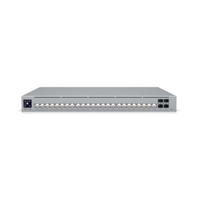 Ubiquiti Pro HD 24 PoE,Professional-grade, Layer 3 Etherlighting Switch, (2) 10 GbE PoE  , (22) 2.5 GbE PoE  , (4) 10G SFP  P