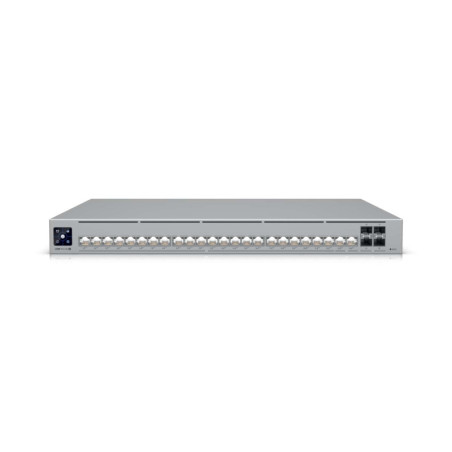 Ubiquiti Pro HD 24 PoE,Professional-grade, Layer 3 Etherlighting Switch, (2) 10 GbE PoE  , (22) 2.5 GbE PoE  , (4) 10G SFP  P