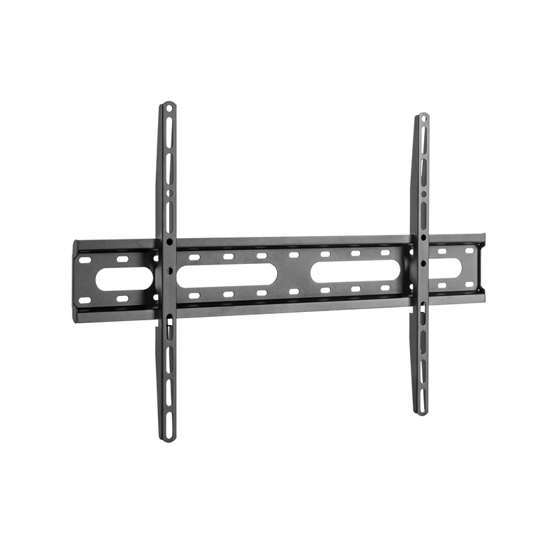 Brateck KL31-46F Super Economy Fixed TV Wall Mount, Fit Screen Size: 37'-80' Up to 45 KG, Fine Texture Black, 635x420x27mm (n