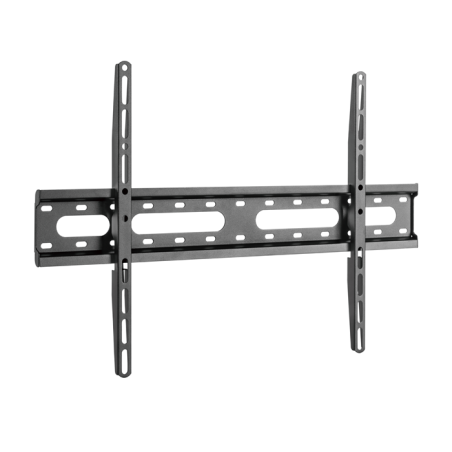 Brateck KL31-46F Super Economy Fixed TV Wall Mount, Fit Screen Size: 37'-80' Up to 45 KG, Fine Texture Black, 635x420x27mm (n