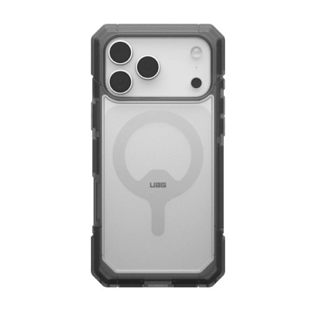 UAG Trooper MagSafe Apple iPhone 17 Pro/ iPhone 2026 (6.3') Rugged Case - Clear/Ash (114521114G31), 30 ft. Drop Protection (9