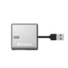 Verbatim USB 2.0 All- in-1 Card Reader Compact - including SD, SDHC, SDXC, microSD, microSDHC, microSDXC, CF-1, Memory Stick,