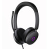 Yealink UH48 UC USB Wired Headset Hybrid Active Noise Cancellation, Four-Microphone Noise-canceling Technology,  Swift Plug &