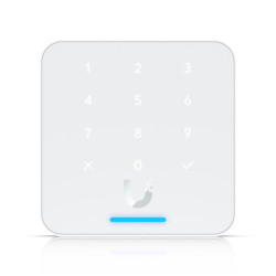 Ubiquit Reader Flex, White ,Third-generation NFC Card Reader With A Keypad & Apple Touch Pass Support, Outdoor IP55, Power vi