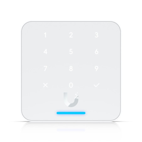 Ubiquit Reader Flex, White ,Third-generation NFC Card Reader With A Keypad & Apple Touch Pass Support, Outdoor IP55, Power vi