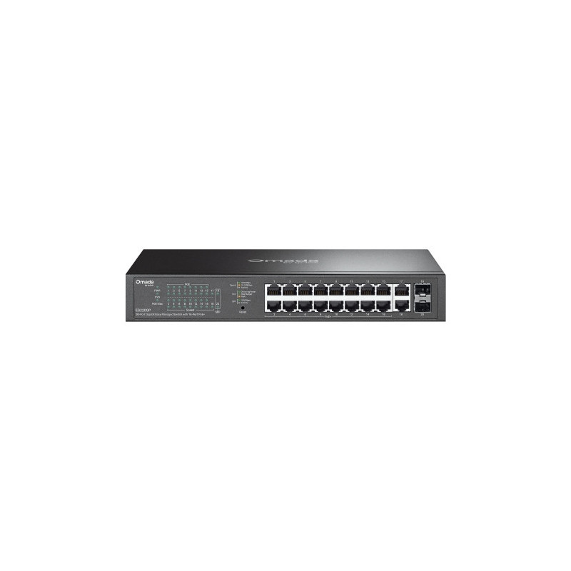 TP-Link ES220GP Omada 20-Port Gigabit Easy Managed Switch with 16-Port PoE 