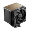 DeepCool AK500 G2 Wood Grain Top Cover CPU Cooler, 5 Heat Pipes, 4-pin PWM, Intel LGA1851/1700/1200/115x, AMD AM5/AM4