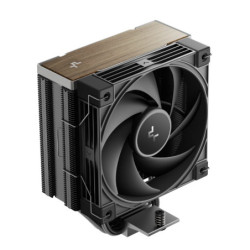 DeepCool AK400 G2 Wood Grain Top Cover CPU Cooler, 4 Heat Pipes, 4-pin PWM, Hydro Bearing, Intel LGA1851/1700/1200/115x, AMD 