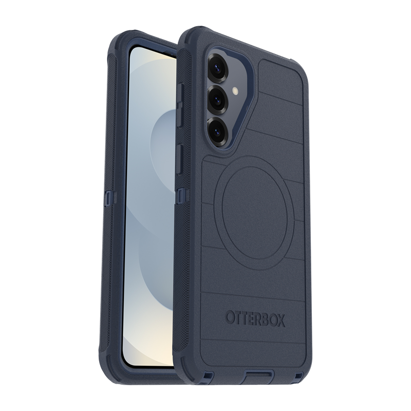 OtterBox Defender Pro Magnets Samsung Galaxy S26  5G (6.7') Case Riverside - Blue - (77-99864), DROP  7X Military Standard, T