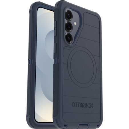 OtterBox Defender Pro Magnets Samsung Galaxy S26  5G (6.7') Case Riverside - Blue - (77-99864), DROP  7X Military Standard, T