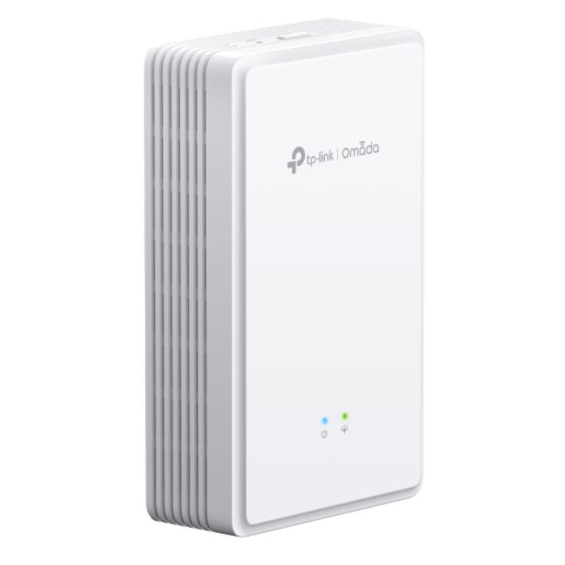 TP-Link EAP615GP-Wall Omada AX1800 Wi-Fi 6 Wall Plate GPON Access Point, 574Mbps at  2.4 GHz   1201 Mbps at 5 GHz, AC Power, 