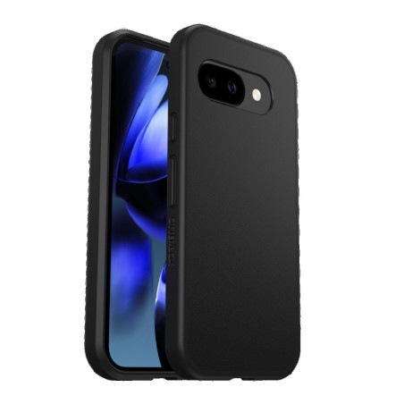 OtterBox React Google Pixel 9A 5G (6.3') Case Black - (77-97759), Antimicrobial, DROP  Military Standard, Hard Case, Soft Gri
