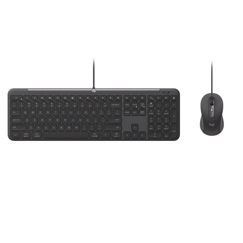 (LS) Logitech MK620 Slim Wired Combo MK620 for Business - Multi-OS keyboard and mouse for workplaces