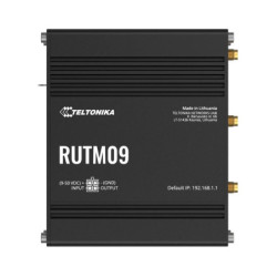 Teltonika RUTM09 wireless 4G LTE, 2 SIM cards, 4 x RJ45 ports, 10/100/1000 Mbps, PSU included