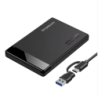 Simplecom SE109 Tool-free 2.5' SATA HDD SSD to USB-C Enclosure USB 3.2 Gen 1 Compatible with 7mm and 9.5mm laptop 2.5' SATA H