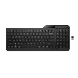 HP 475 Dual-Mode Wireless Keyboard Bluetooth 5.3 Up to 24M Battery life USB Type-A port Multi-OS Device Unifying Dongle Slim 