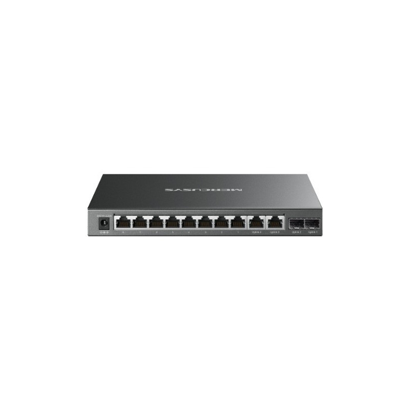 Mercusys MS112GMP 12-Port Gigabit Desktop Switch with 8-Port PoE 