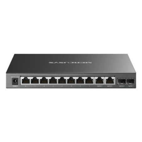 Mercusys MS112GMP 12-Port Gigabit Desktop Switch with 8-Port PoE 