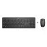 HP 235 USB Wireless Keyboard & Mouse Combo Reduced-sized & Low-Profile Quiet Keys Easy Cleaning Plug & Play for Notebook Desk