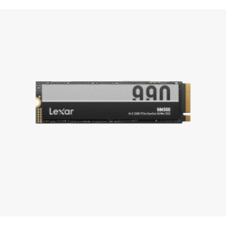 Lexar LNM990X001T-RNNNG Internal SSD 1TB PCIe G5x4 M.2 2280 up to 14000MB/s read, 7500MB/s write - 5 year limited warranty