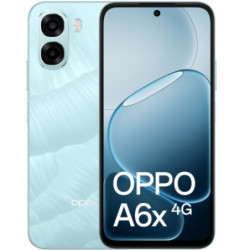 OPPO A6x 4G 128GB - Ice Blue (CPH2819AU Ice Blue)*AU STOCK*, 6.75', HD , 120Hz, 4GB/128GB, 13MP/5MP, Dual SIM, 6100mAh, 2 Yea