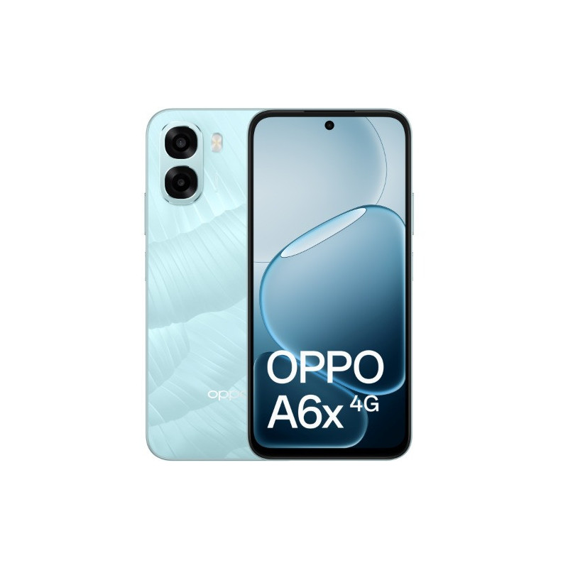 OPPO A6x 4G 128GB - Ice Blue (CPH2819AU Ice Blue)*AU STOCK*, 6.75', HD , 120Hz, 4GB/128GB, 13MP/5MP, Dual SIM, 6100mAh, 2 Yea