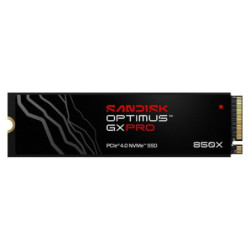 SANDISK Optimus™ GX PRO 850X PCIe® 4.0 NVMe™ SSD, 1TB, Read 7,300MB/s Write 6,600MB/s, 5 Yr Warranty