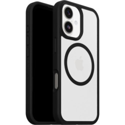 OtterBox React MagSafe Apple iPhone 17 (6.3') Case Black Crystal (Clear/Black) - (77-98591),DROP  Military Standard,Raised Ed