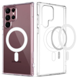 USP Samsung Galaxy S26 Ultra 5G (6.9') Magsafe Hard Crystal Clear Case - TPU Backplate, Rubberized Border , Scratch Resistant