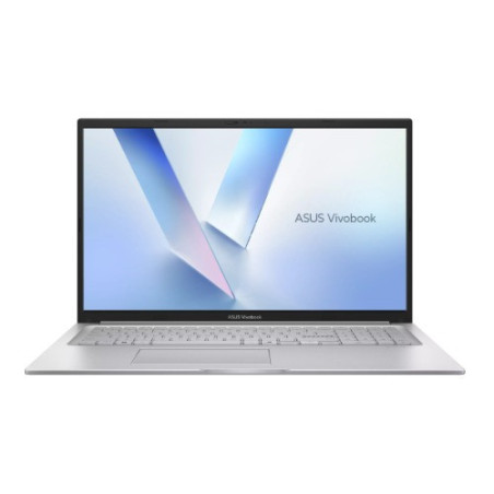 ASUS VivoBook 17 17.3' FHD Notebook Intel Core 5 120U DDR5 8GB 512GB SSD Silver Win 11 Pro 1Y Warranty 2.1kg (Same as AU1047X