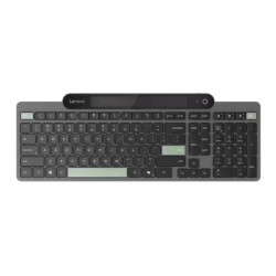 LENOVO Self-Charging Bluetooth Keyboard-US English Bluetooth 5.1 USB-C Uses fast-charging Free from Batteries Three-Device Cy