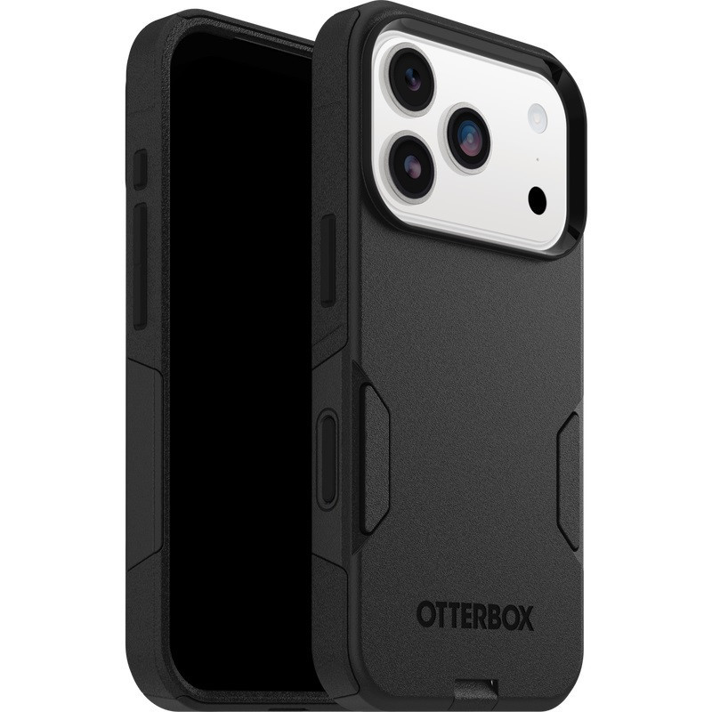 OtterBox Commuter Apple New iPhone 2026 / iPhone 17 Pro (6.3') Case Black - (77-98323), DROP  3X Military Standard,Camera Con