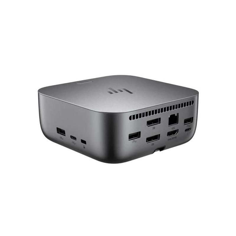 HP Dock G6 Thunderbolt 4 Docking Station - 100W Power Delivery 3xDisplays 2xDP 1xHDMI 3xUSB-A 2xUSB-C 1xTB4 2.5GbE RJ45 for H