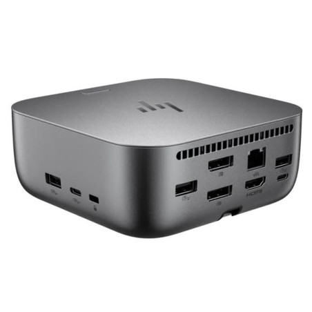 HP Dock G6 Thunderbolt 4 Docking Station - 100W Power Delivery 3xDisplays 2xDP 1xHDMI 3xUSB-A 2xUSB-C 1xTB4 2.5GbE RJ45 for H